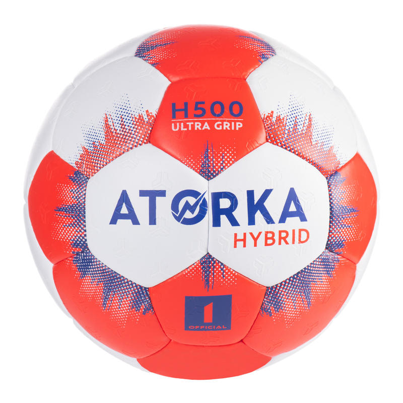 

Детский Мяч Гандбольный Детский ATORKA №1 Белый с Красным