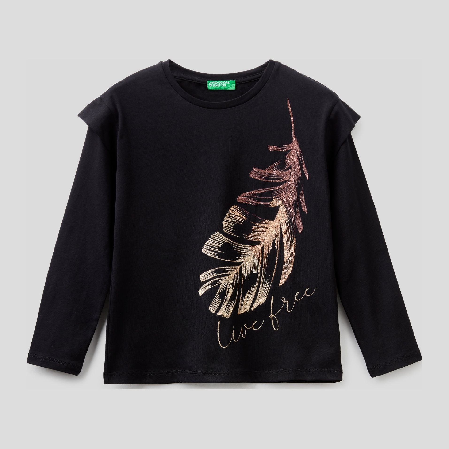 

Футболка с длинными рукавами United Colors of Benetton 3ATNC15F4.G-100 M 130 см