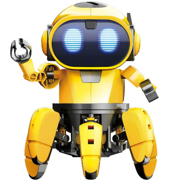 

Интерактивный детский робот конструктор AI Tobbie Robot (Желтый)