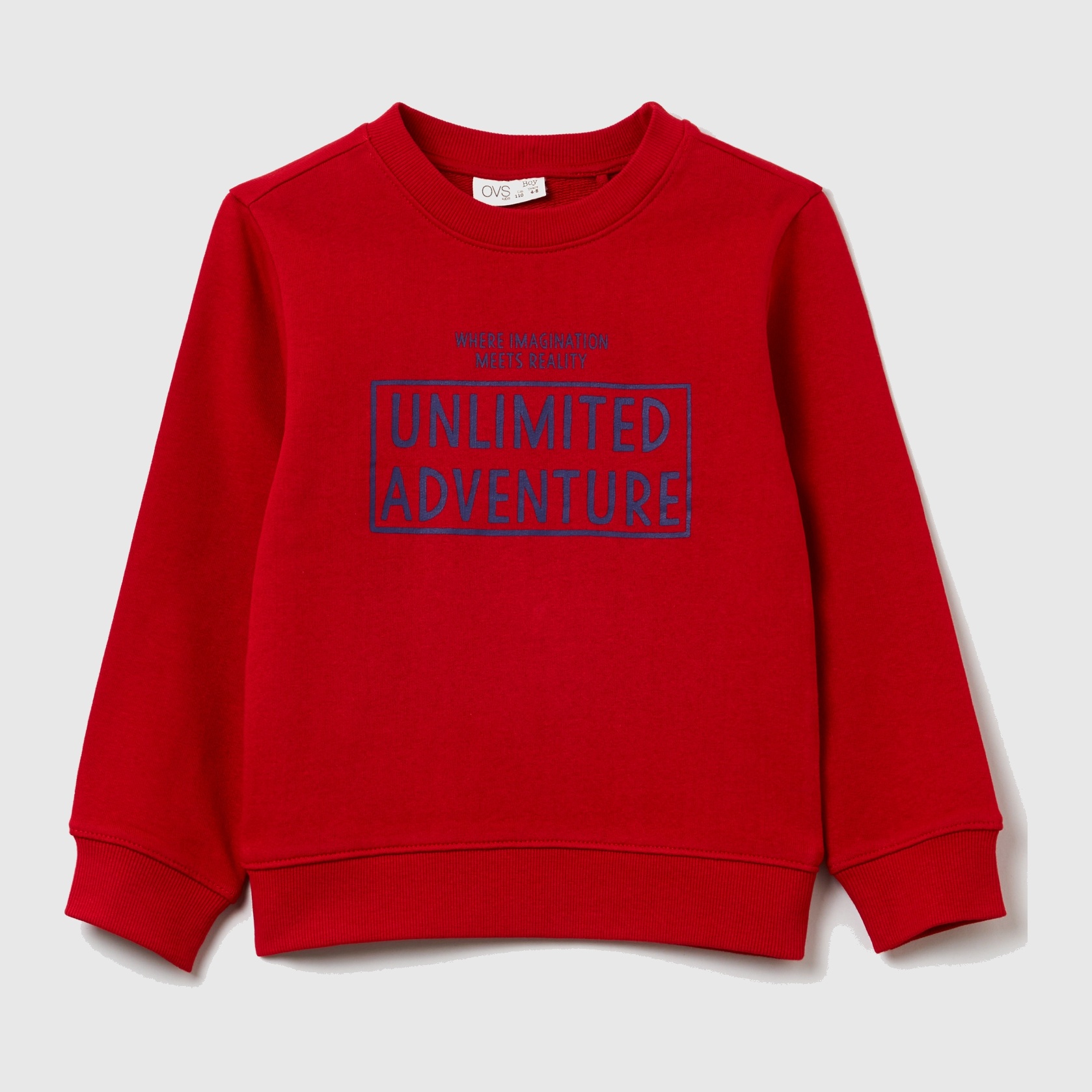 

Свитшот OVS 1313036 104 см Red