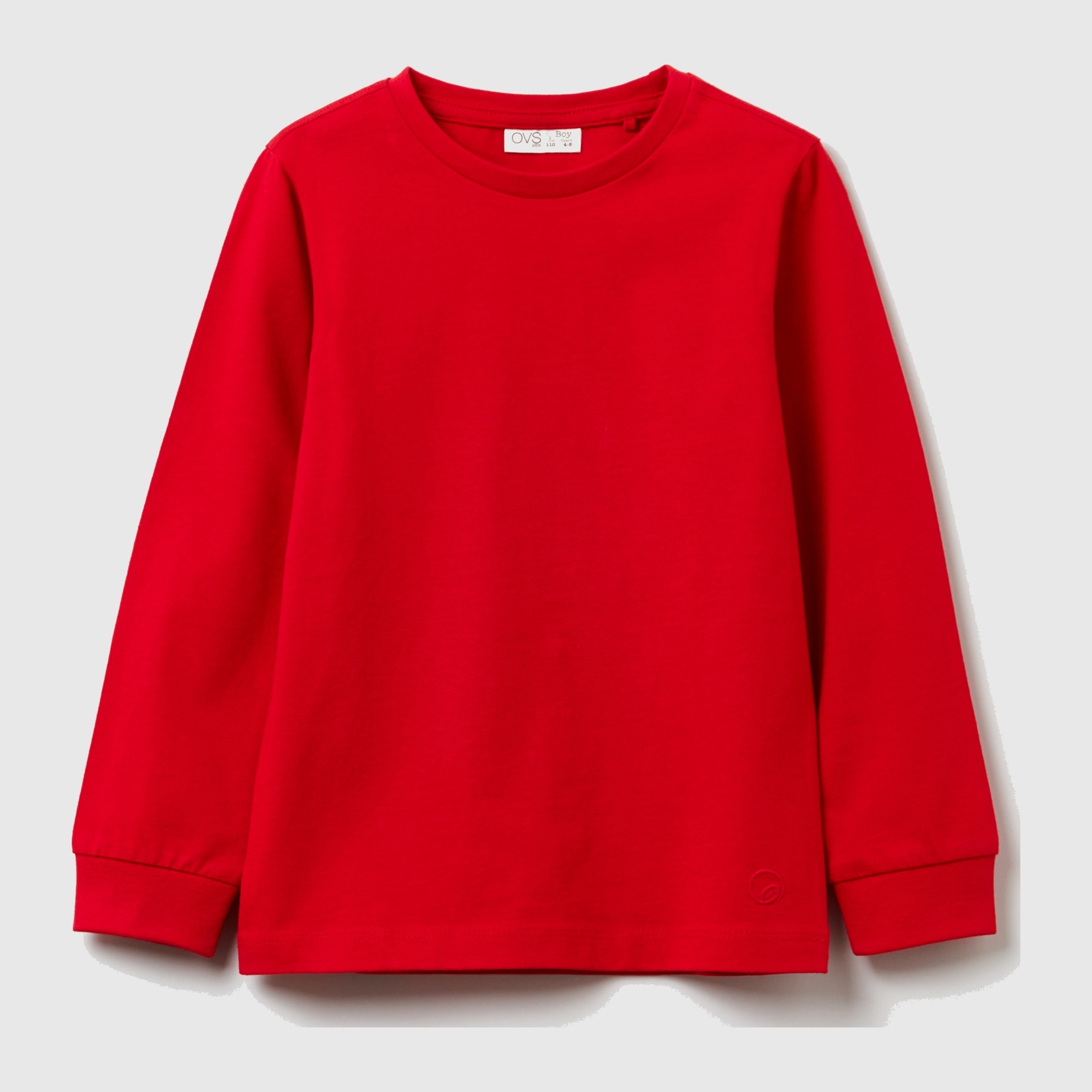 

Футболка с длинными рукавами OVS 1282459 128 см Red (8059301433873)