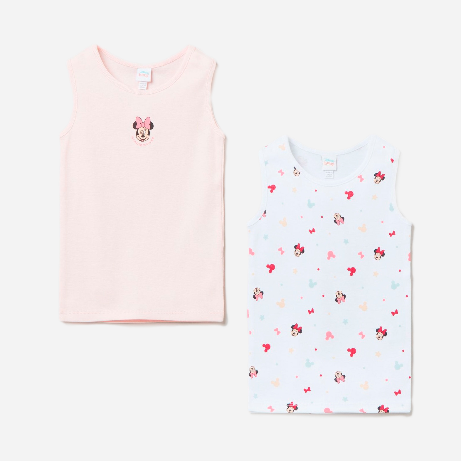 

Майка OVS 1286960 98 см 2 шт Pink