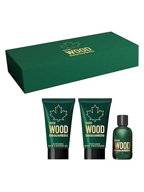 

Dsquared2 Wood Green Pour Homme набор Туалетная вода 5 ml Гель для душа 25 ml Бальзам после бритья 25 ml (8011003853328)