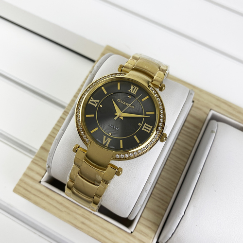 

Наручные часы Guardo 11382-2 Gold-Black