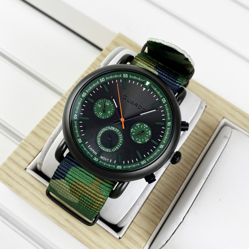 

Наручные часы Guardo 11146-3 Green-Black