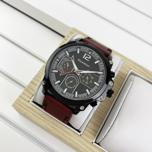 

Наручные часы Guardo 011998-5 Red-Black-Gray