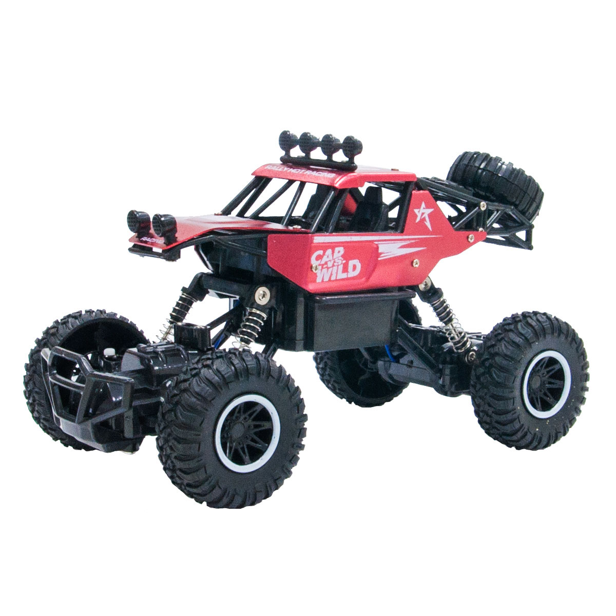 

Автомобиль OFF-ROAD CRAWLER на р / у - CAR VS WILD (красный, аккум. 3,6V, металл. Корпус, 1:20)