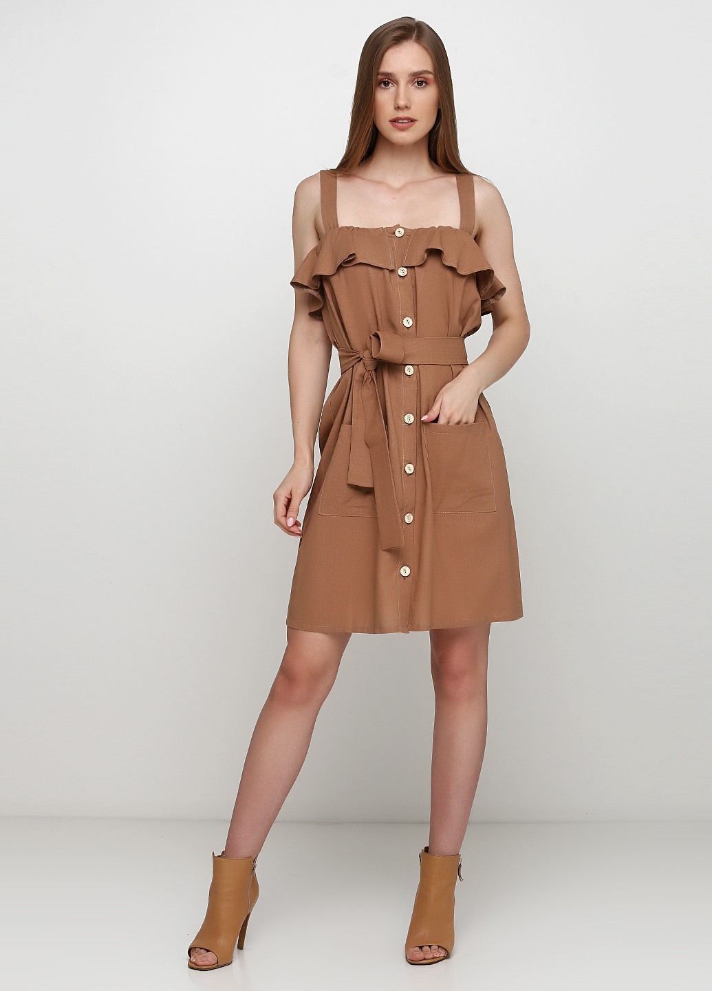 

Платье Kristina Mamedova коричневое SOPM 2053 M