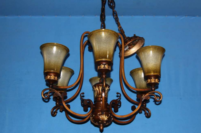 

Люстра с плафонами Ray L2389CG/6 (W0454) (AN004167)