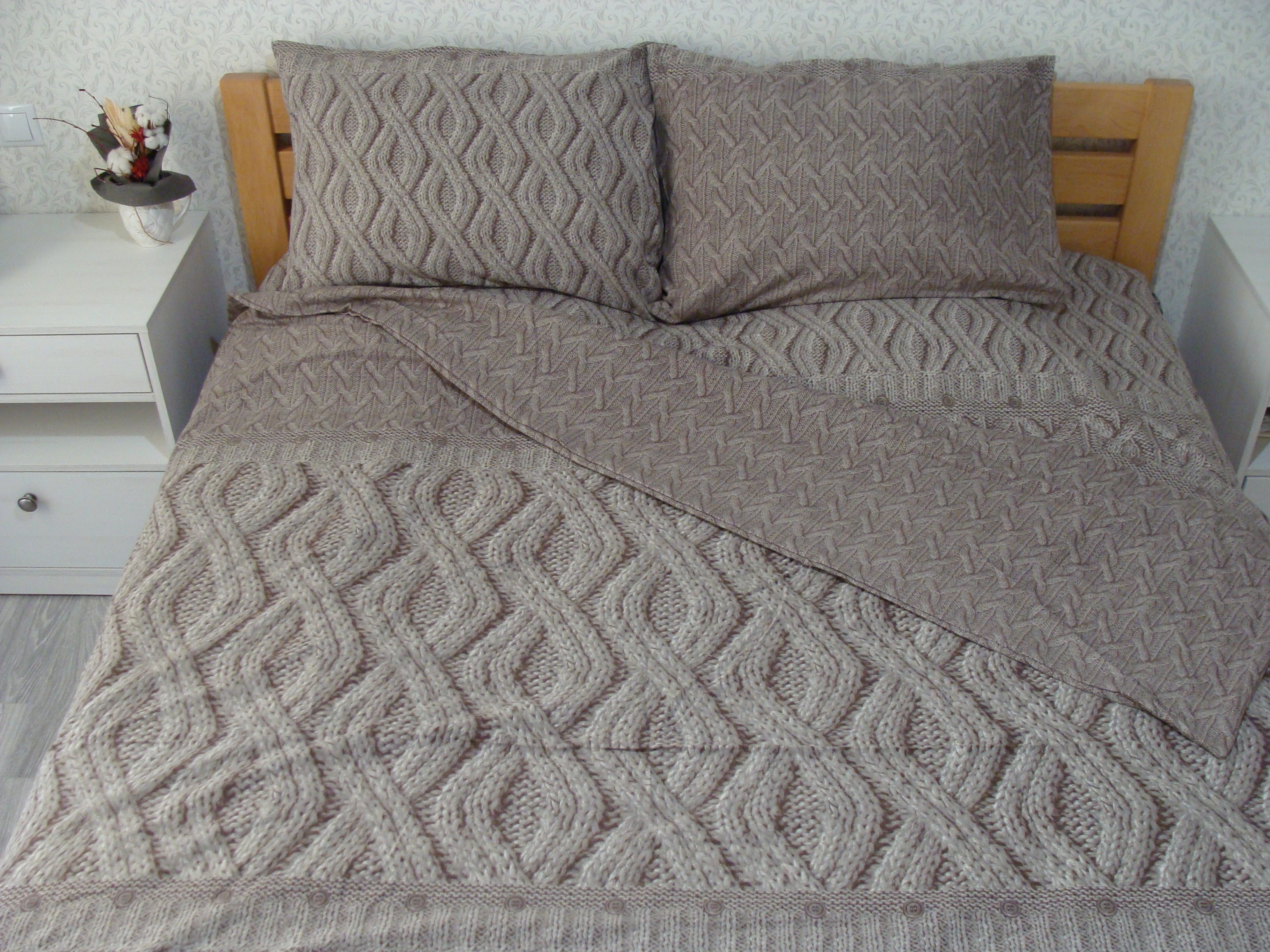 

Комплект постельного белья Novita Beige 4 Ecotton 1.5-спальный