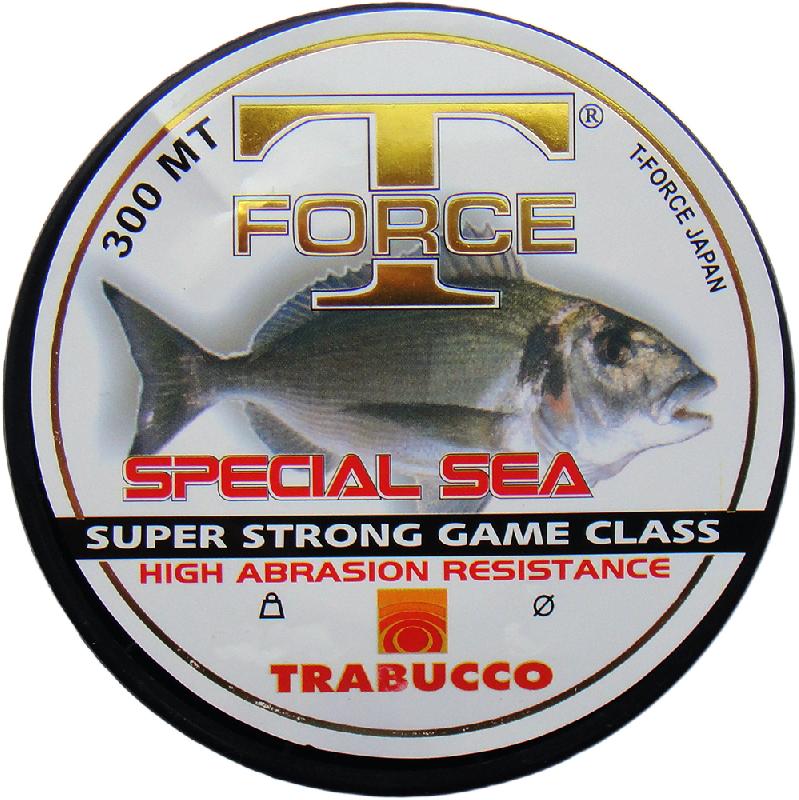

Леска рыболовная Trabucco T-Force Tou+R[-72]C:RCr Tough Special. SEA 300mt. 0.70mm (052-36-070)