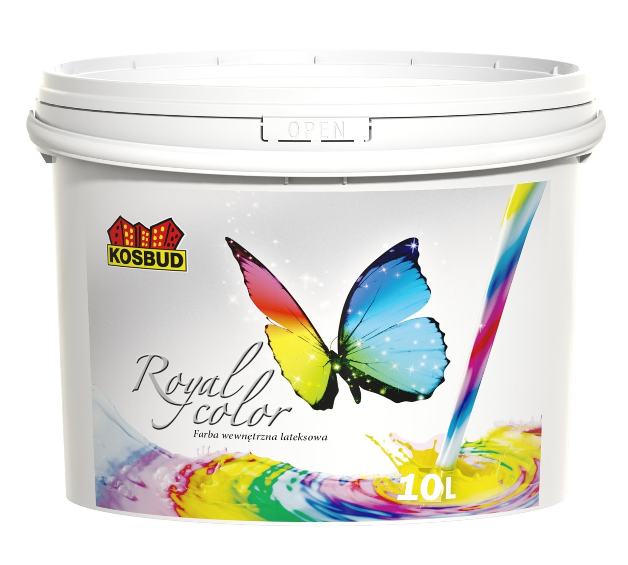 

Краска латексная, ROYAL COLOR, база, ведро 10 л