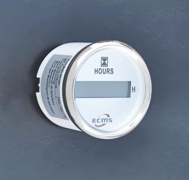 

Счетчик моточасов ECMS PLH2-WS-HS белый 52мм