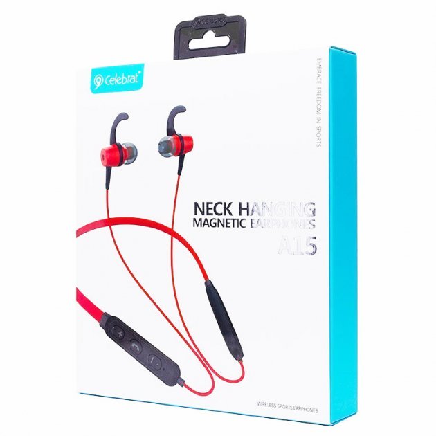 

Беспроводные Наушники Bluetooth Celebrat A15 — Red (Красный)