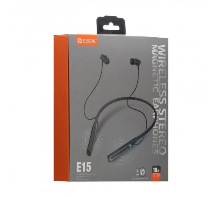 

Беспроводные Наушники Bluetooth Yison E15 (black) (Черный)