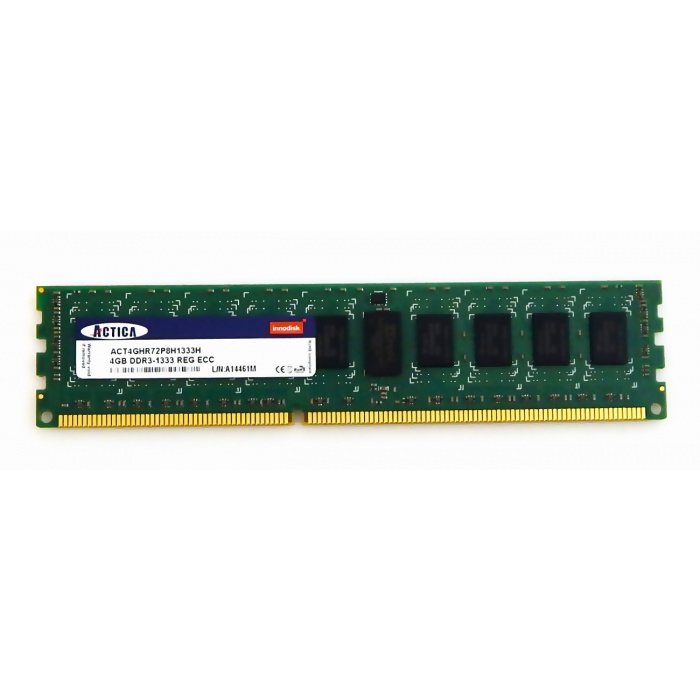 

Серверная оперативная память ACTICA 4GB DDR3 2RX8 PC3-10600R HS/NO HS (ACT4GHR72P8H1333H, ACT4GHR72Q4G1333H) / 4324