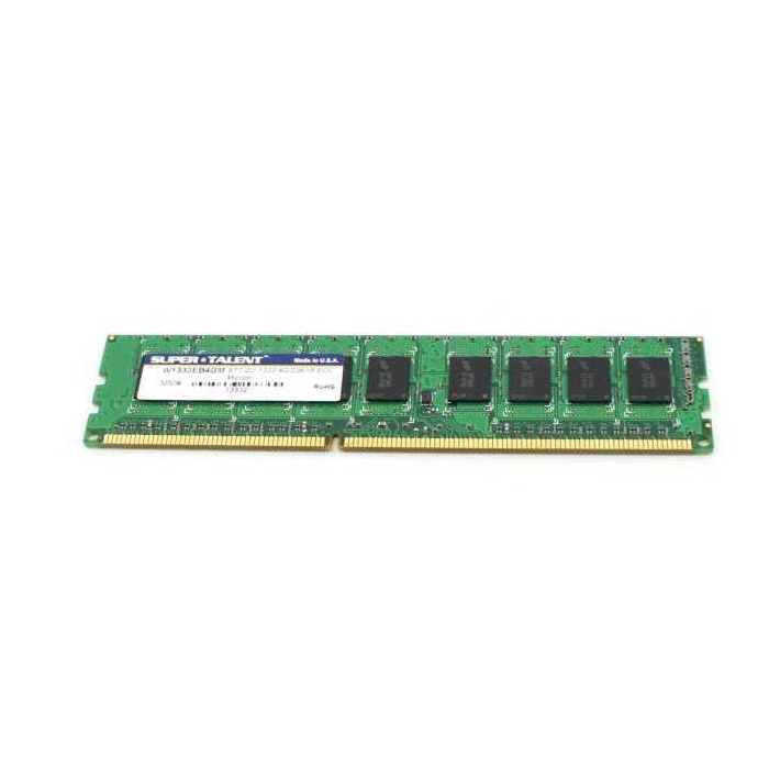 

Серверная оперативная память Super Talent 4GB DDR3 2Rx8 PC3L-10600E (W1333EB4GM) / 4216