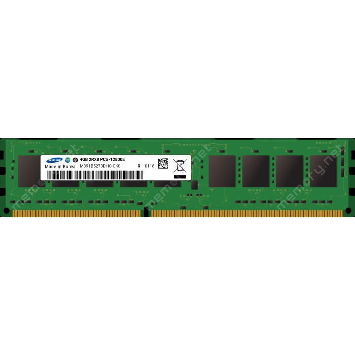 

Серверная оперативная память Samsung 4GB DDR3 2Rx8 PC3-12800E (M391B5273DH0-CK0) / 6929 (M391B5273DH0-CK0)