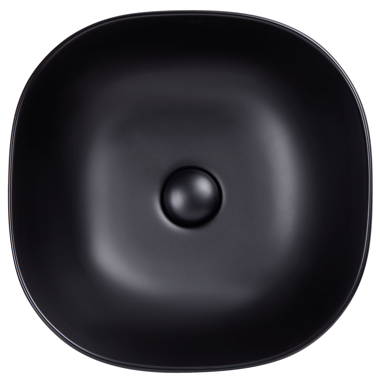 

Раковина Qtap Kolibri Matt black с донным клапаном QT10112144MBMB