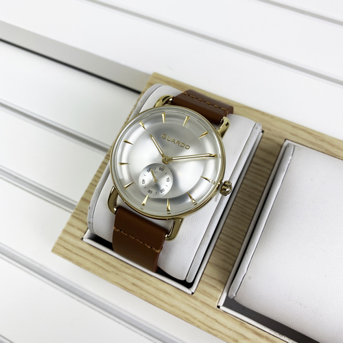 

Наручные часы Guardo B01403-03 Brown-Gold-White