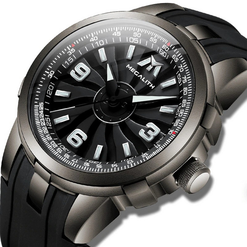 

Наручные часы Megalith 8201M Black-Gray