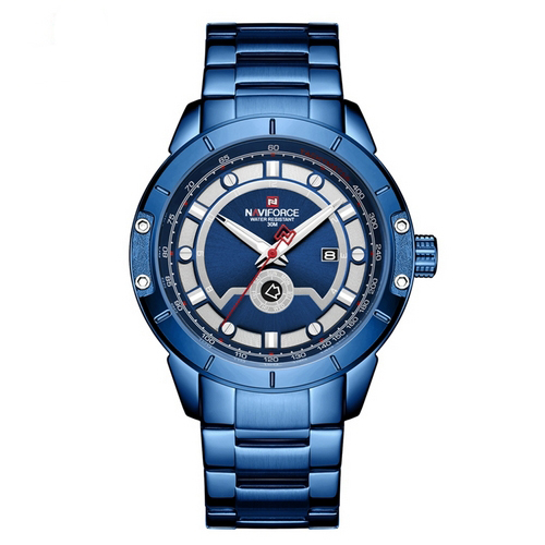 

Наручные часы Naviforce NF9166 Blue-Silver