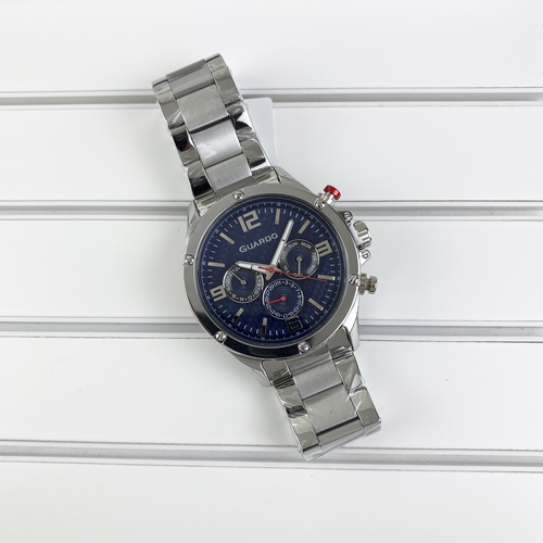 

Наручные часы Guardo 11455-3 Silver-Blue