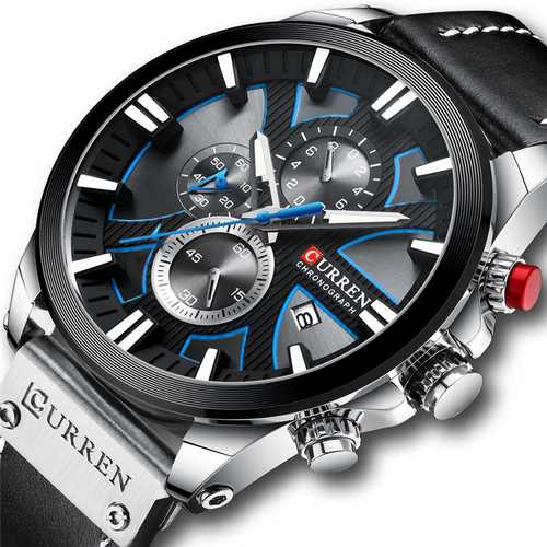 

Наручные часы Curren 8346 Silver-Black