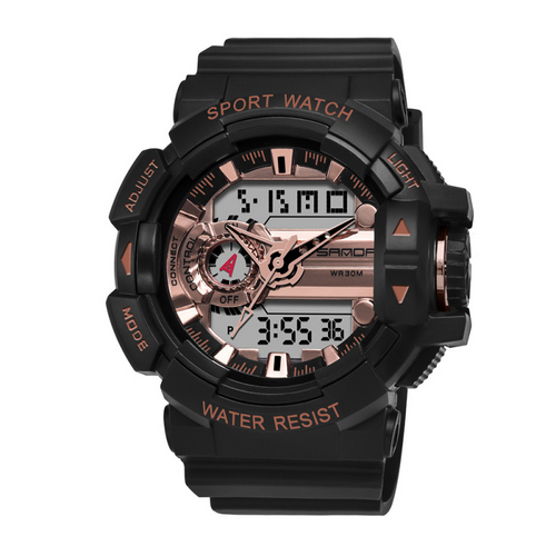 

Наручные часы Sanda 599 Black-Cuprum