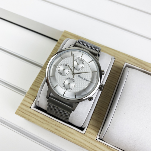 

Наручные часы Guardo 012015-2 Silver-White