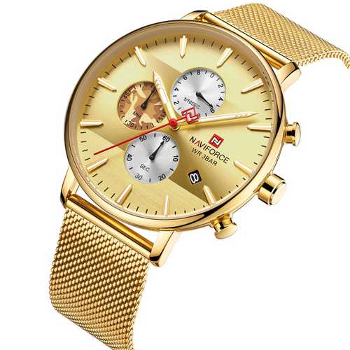 

Наручные часы Naviforce NF9169 All Gold