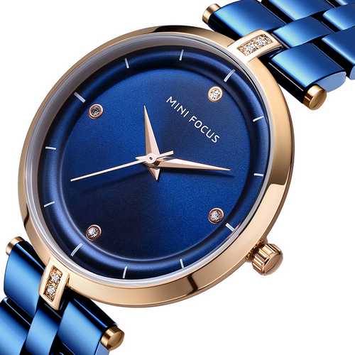 

Наручные часы Mini Focus MF0120L Blue-Cuprum Diamonds