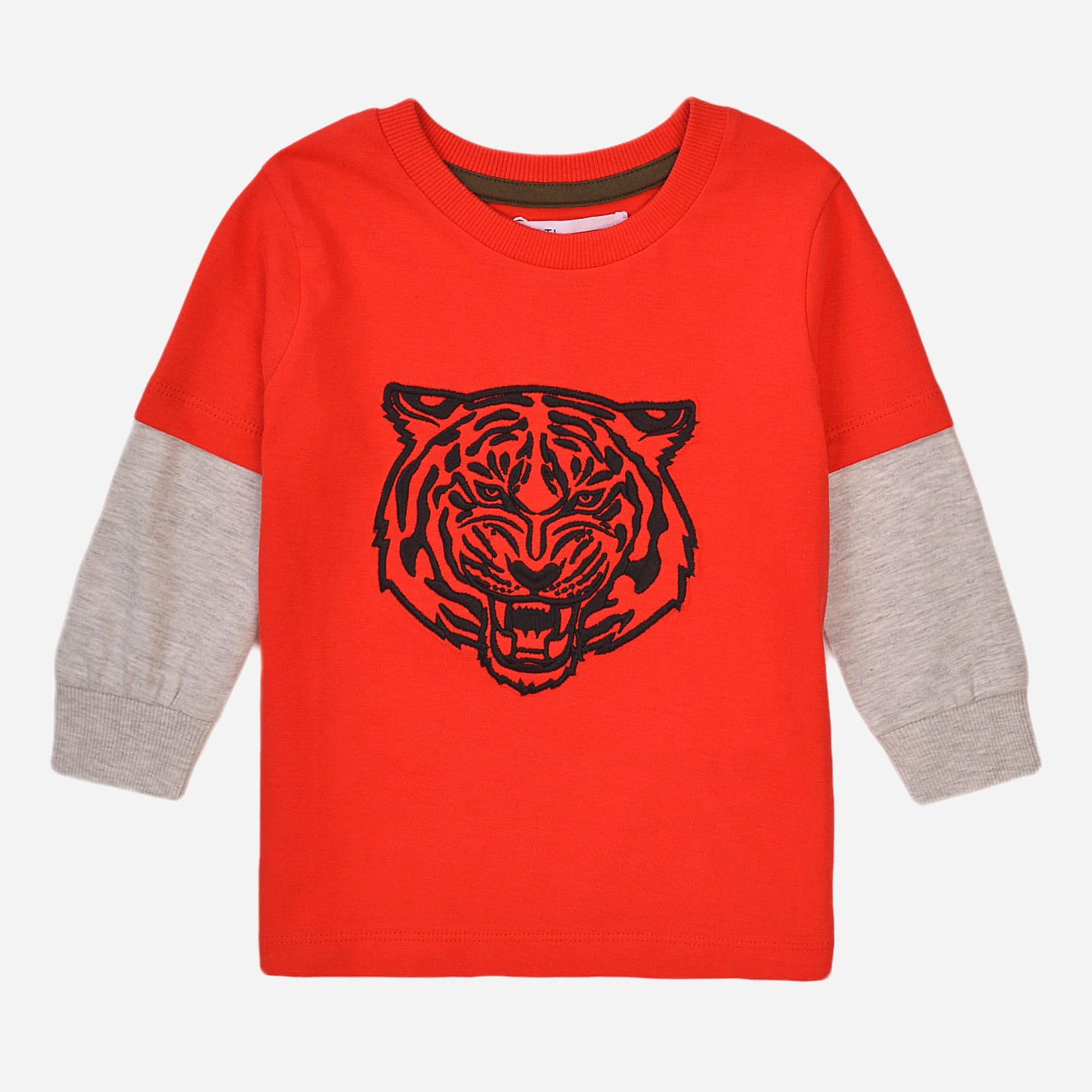 

Лонгслив Minoti King 6 33794JNR 98-104 см Красный