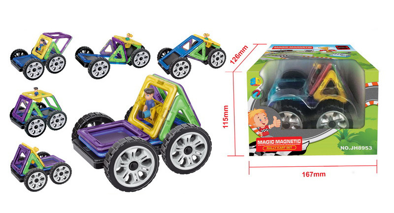 

Конструктор магнитный MAGIC MAGNETIC JH8953A