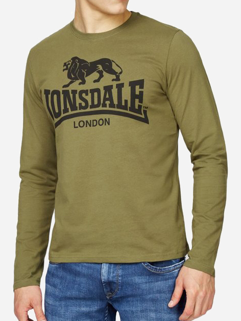 

Лонгслив Lonsdale WITLAY 115096-5049 L Olive/Black
