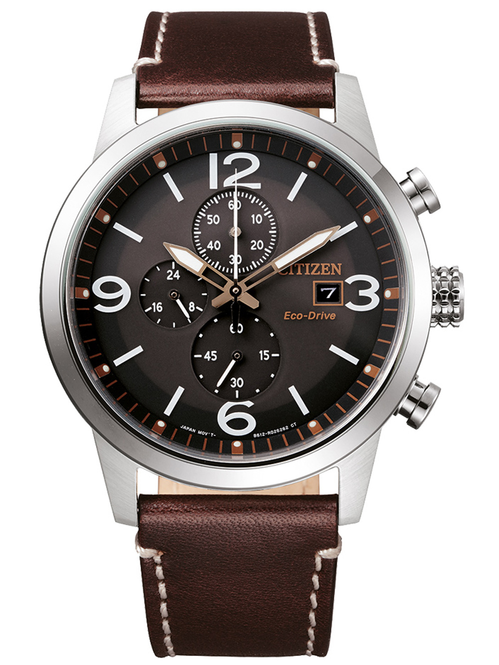 

Часы Citizen CA0740-14H Eco Drive Chronograph 43mm 10ATM