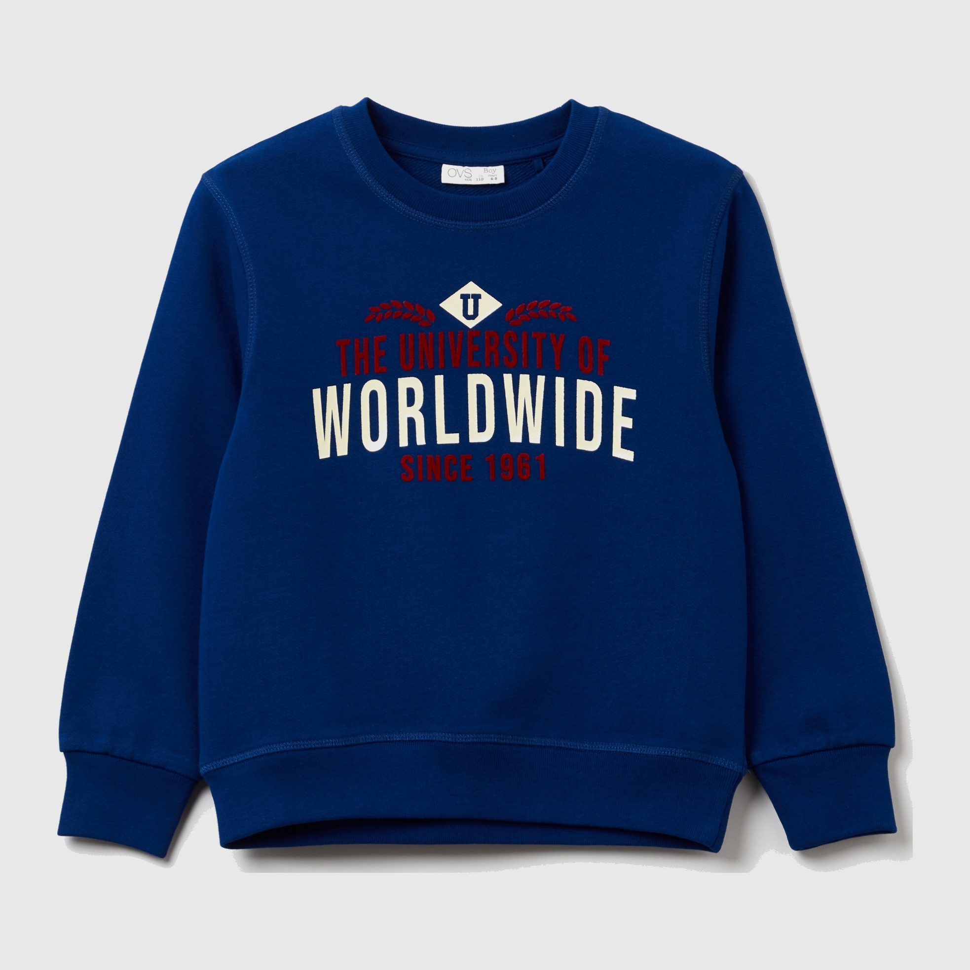 

Свитшот OVS 1296462 116 см Blue