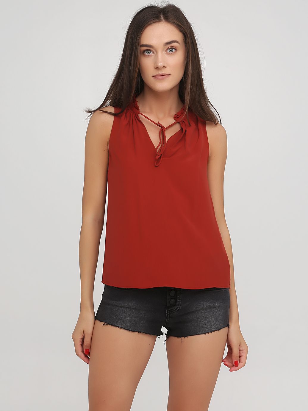 

Блузка H&M 807972p21  Коричневая, Блузка H&M 807972p21 32 Коричневая