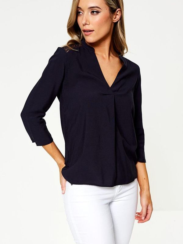 

Блузка Vero Moda 10213375b25  Синяя, Блузка Vero Moda 10213375b25 XS Синяя