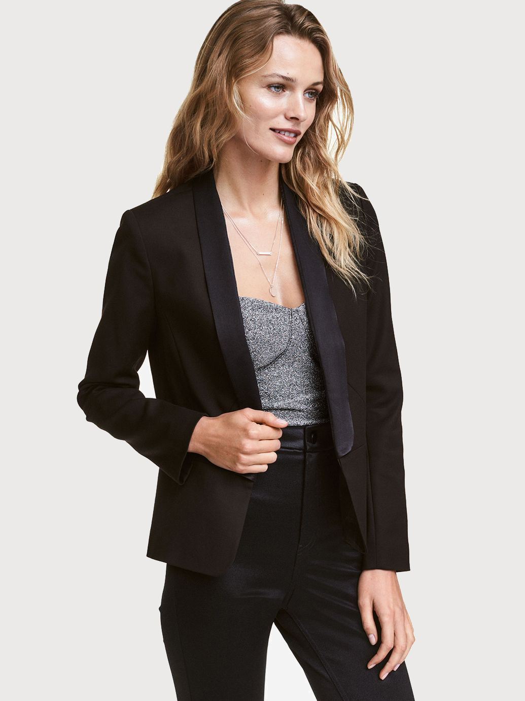 

Пиджак H&M 4028364b33 32 Черный