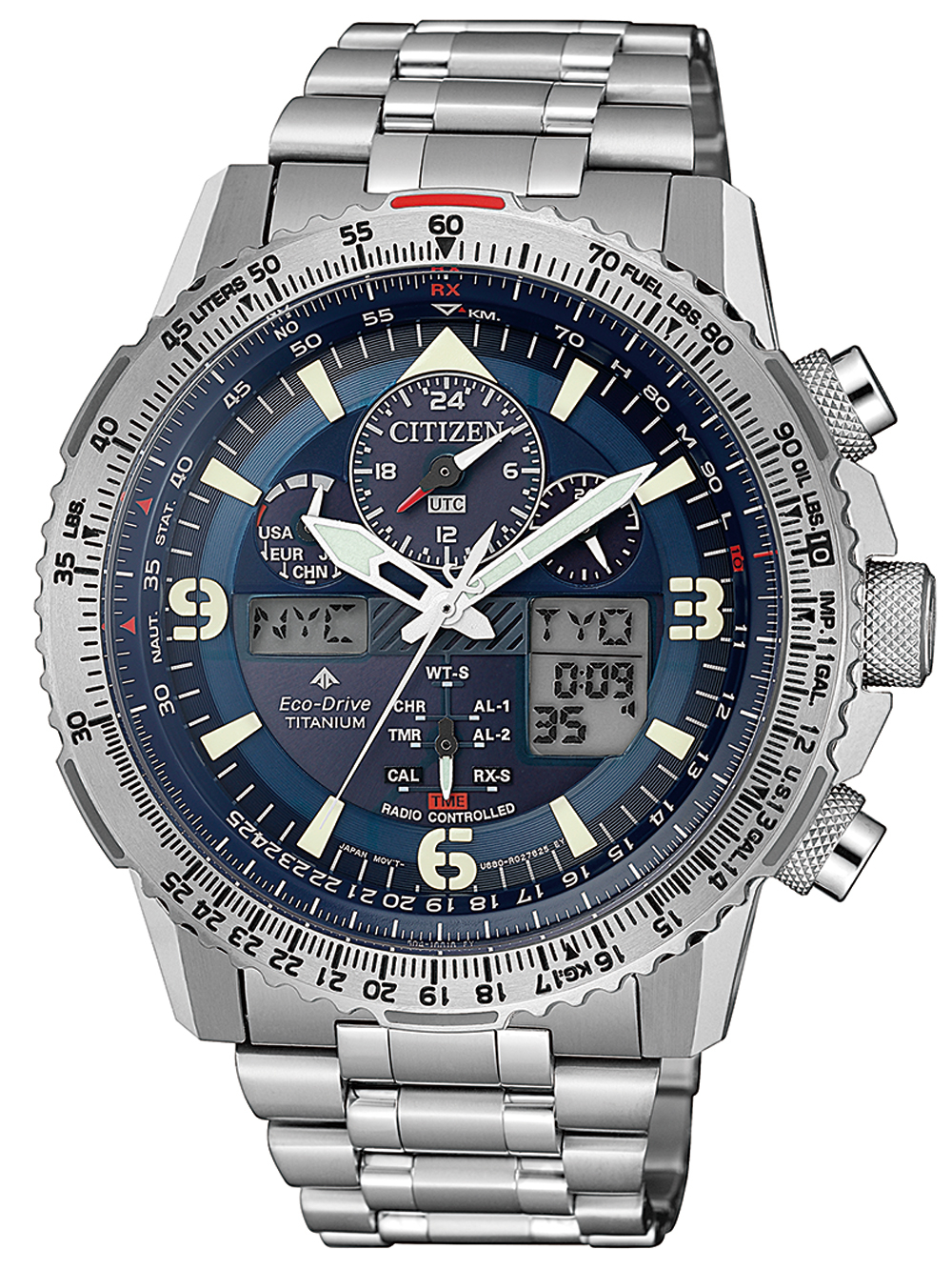 

Часы Citizen JY8100-80L Promaster Sky Chronograph 45mm 20ATM