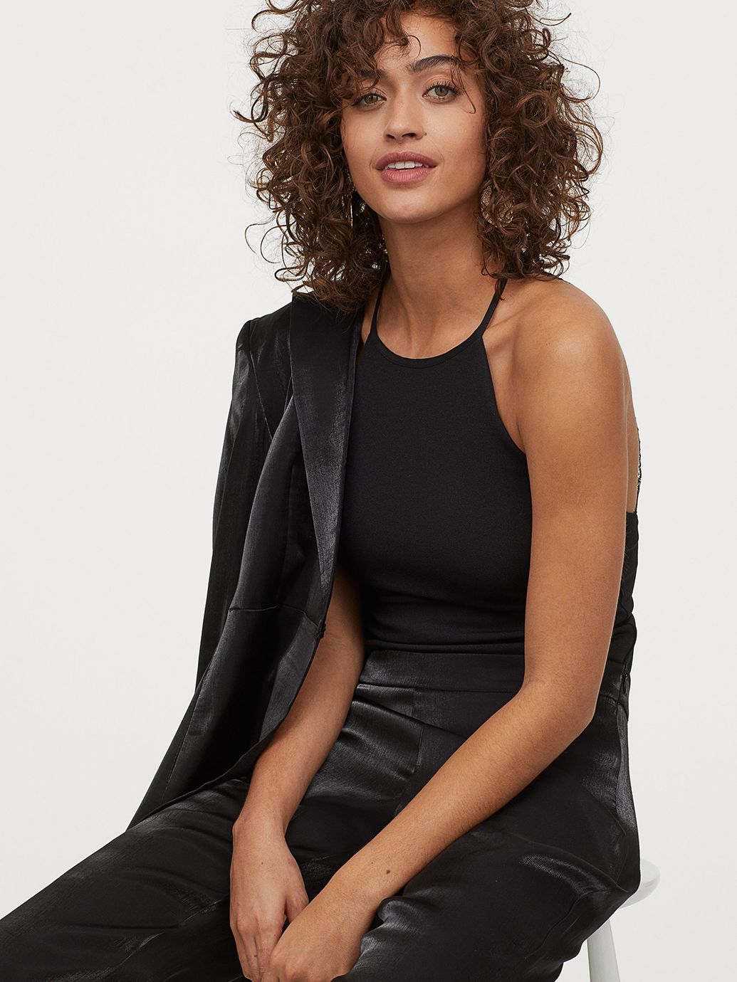 

Топ H&M 8045060b35 38 Черный