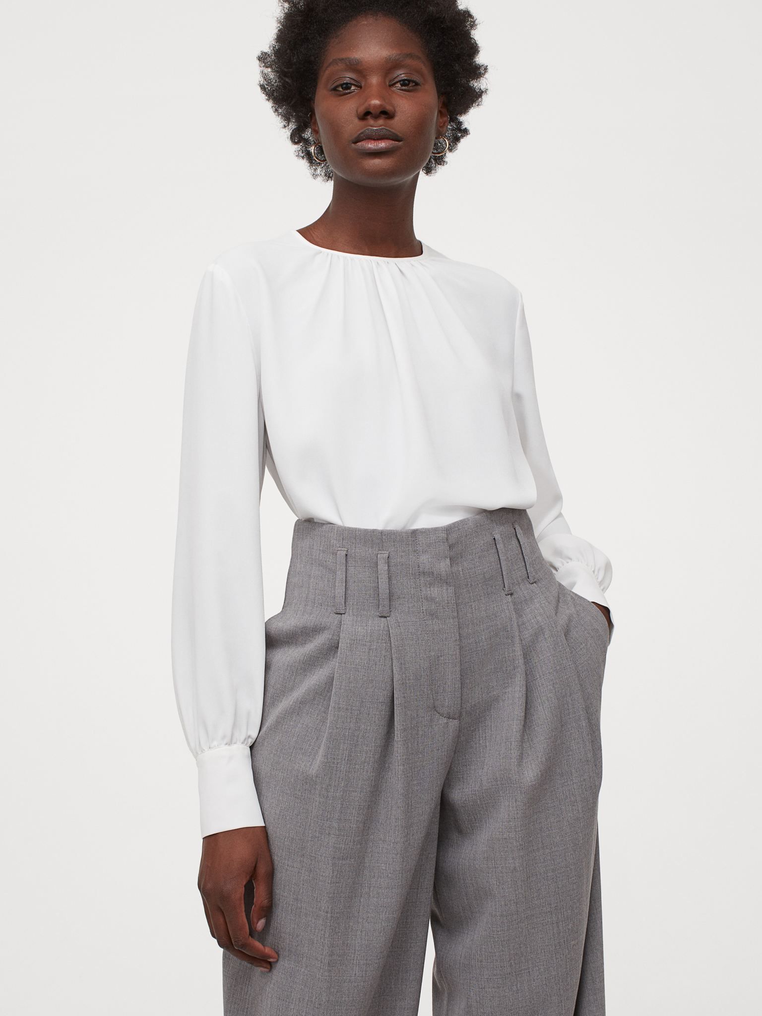 

Блузка H&M 931212b14 XS Белая