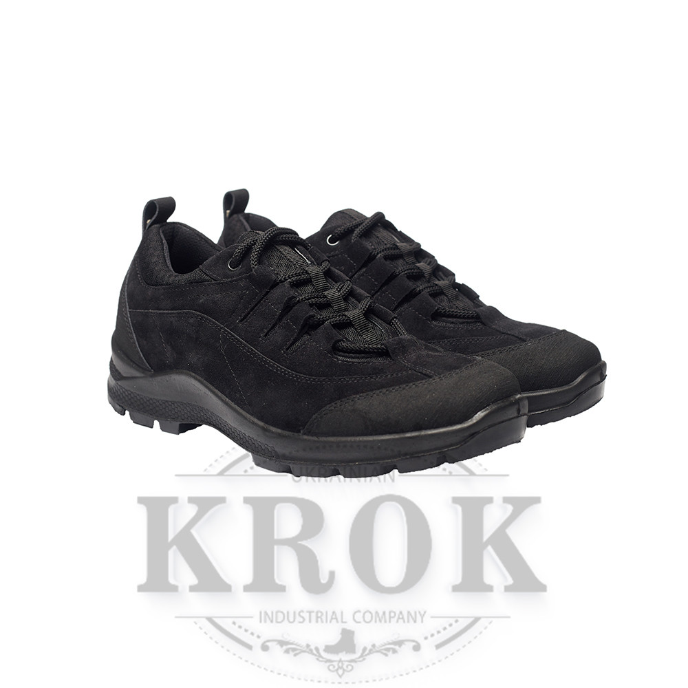 

Кроссовки KROK из велюра тактические 40 черный 4829 black