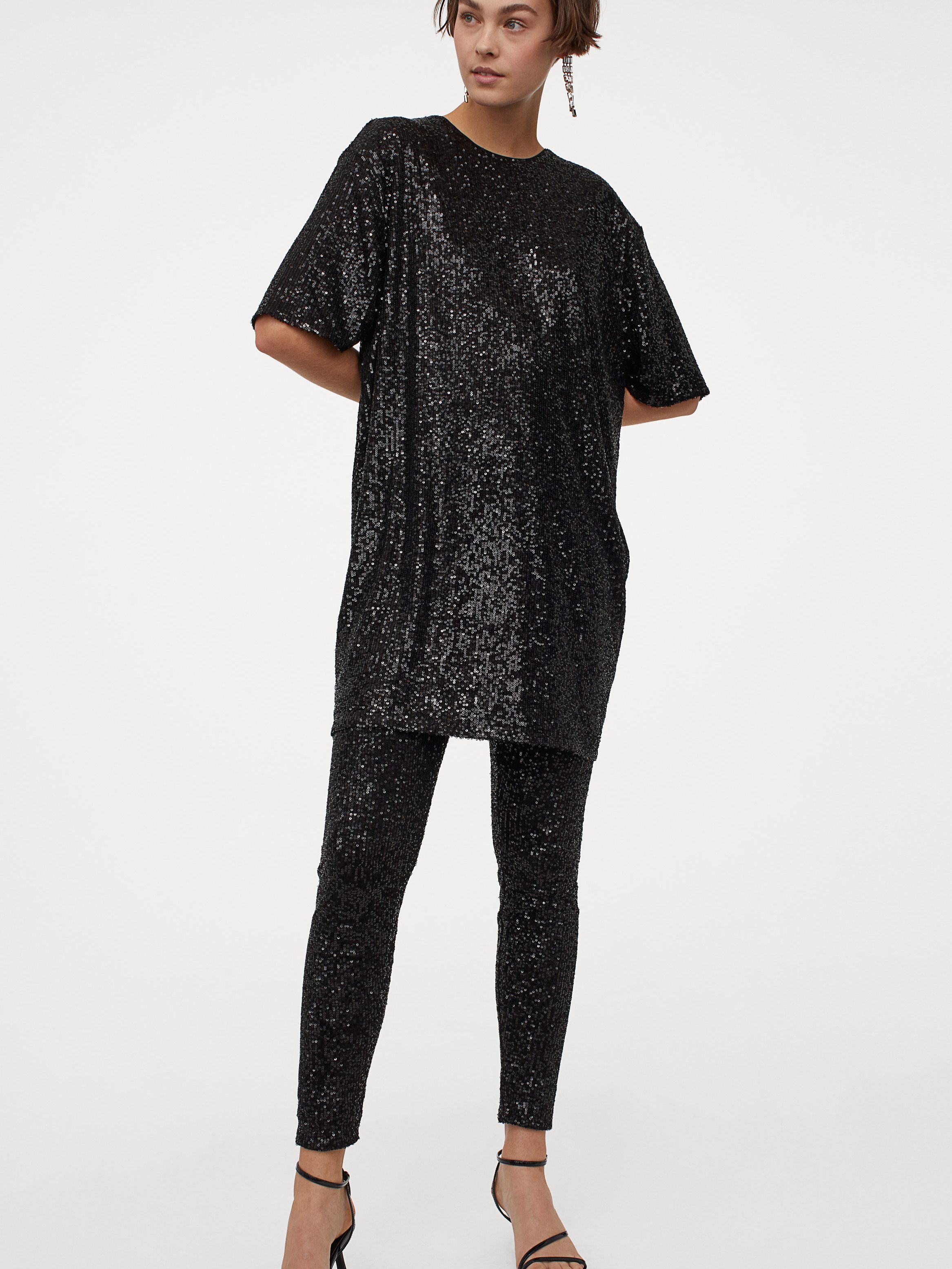 

Брюки H&M 946803b24 L Черные
