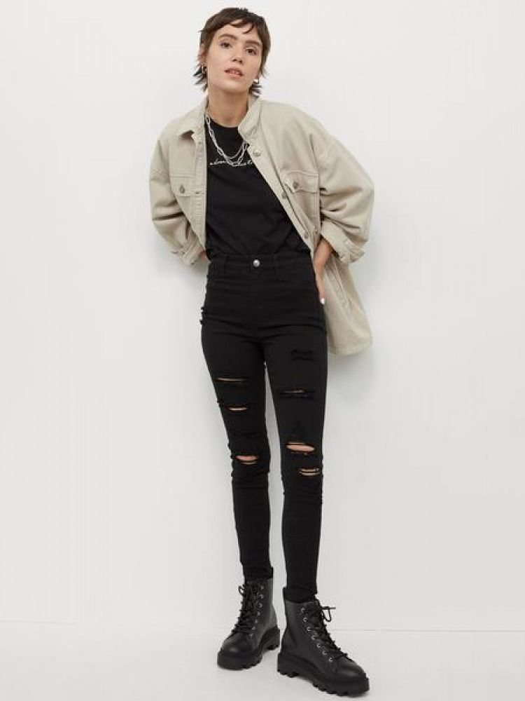 

Джинсы H&M 6213811b33  Черные, Джинсы H&M 6213811b33 38 Черные