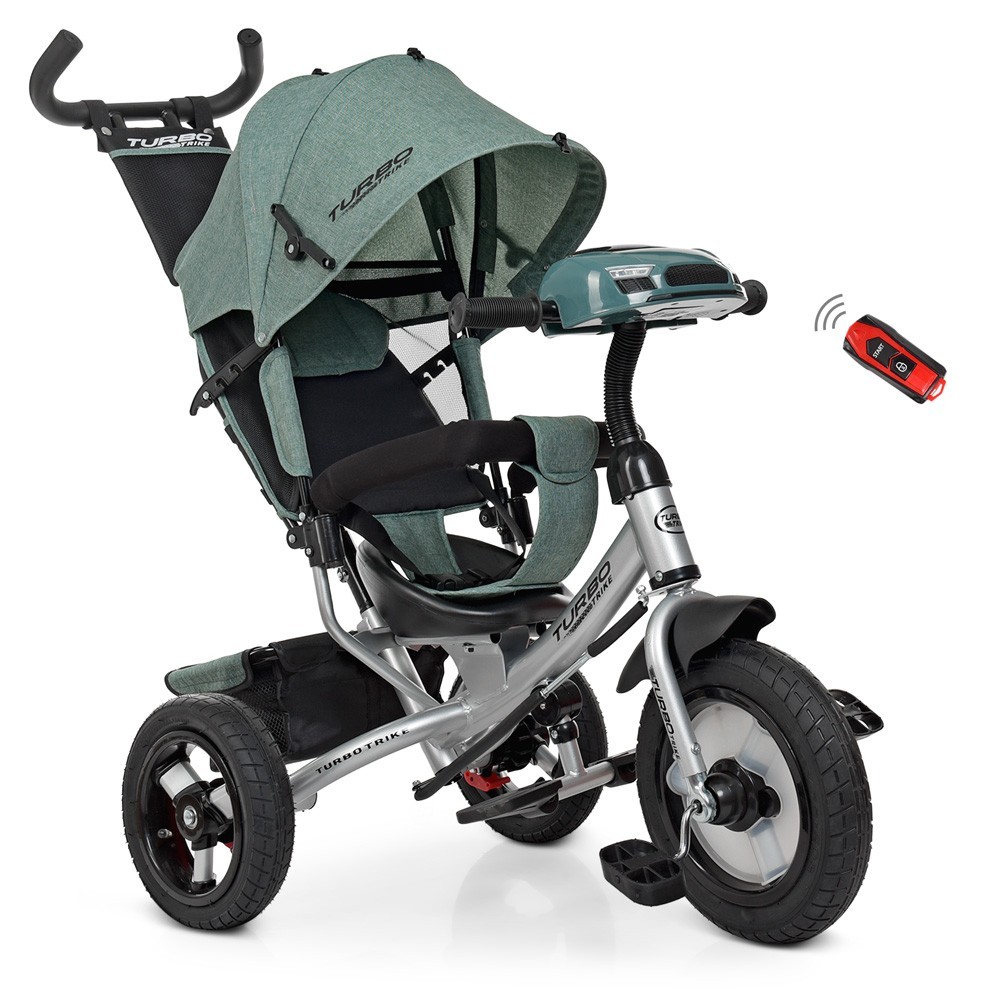 

Велосипед 3-х колёсный Turbo Trike M 3115 HA-17L хаки лён