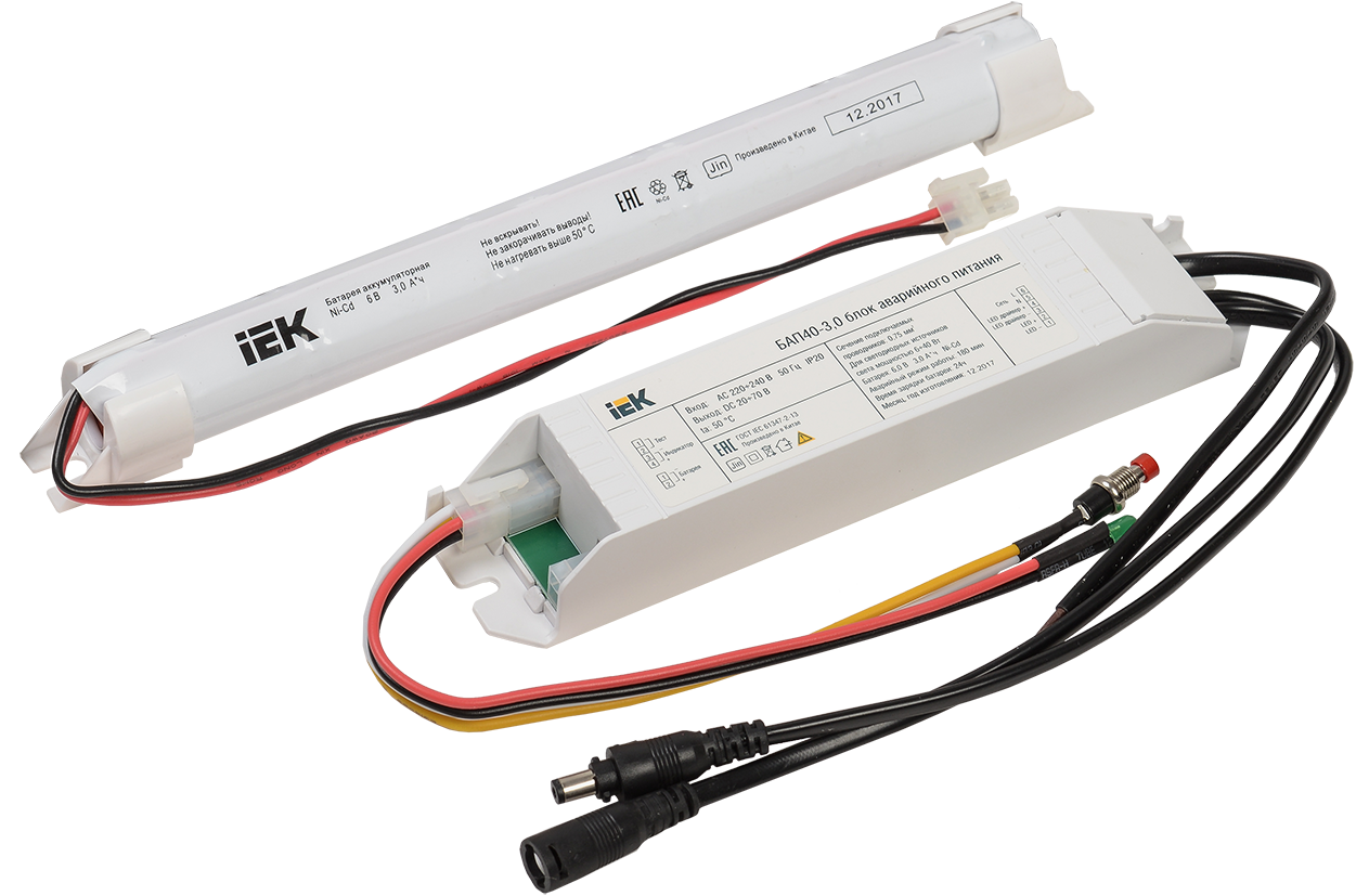 

Блок аварийного питания IEK бап40-3 0 для led (llvpod-epk-40-3h)
