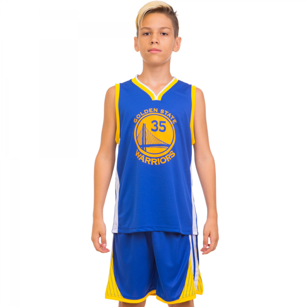 

Форма баскетбольная подростковая NB-Sport GOLDEN STATE WARRIORS 7354 2XL (16-18 лет) синий-желтый (IN06270)