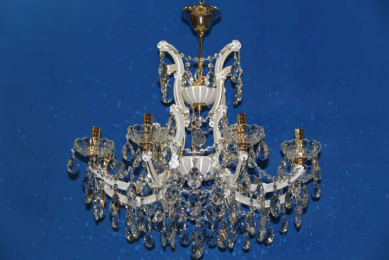 

Люстра свеча Ray L8061/8 (SG+white) (AN004310)